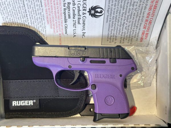 Ruger LCP with Purple Frame - .380 ACP - Image 2