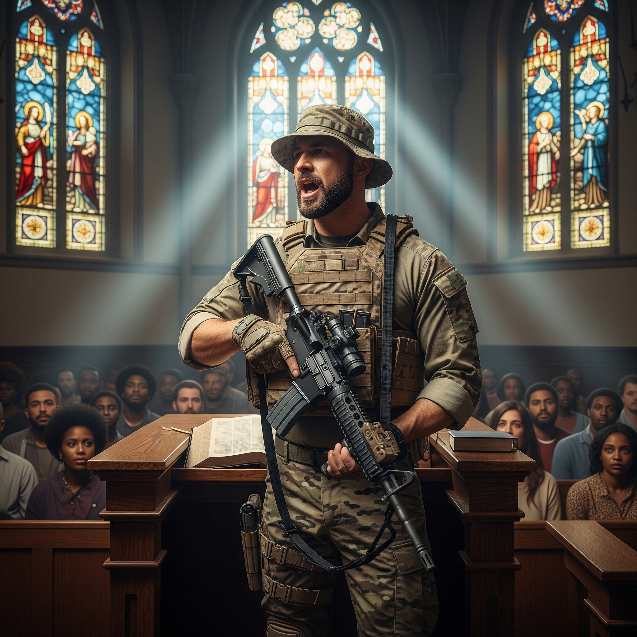 Securing Church Services: Praise God and Pass the Ammunition